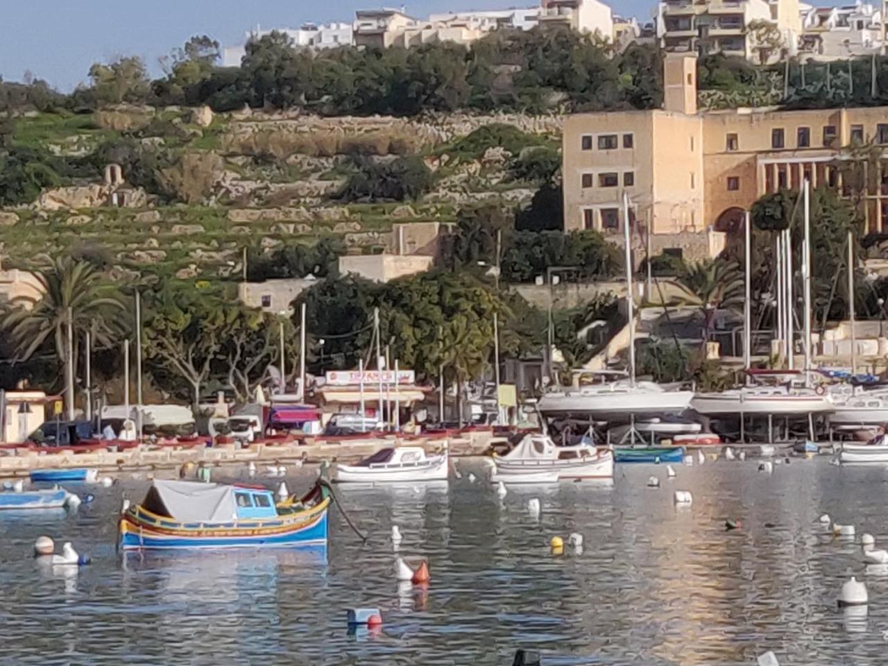 Panoramic Penthouse In Marsascala Which Enjoys Sea And Country Views Apartment Marsaskala Exterior photo